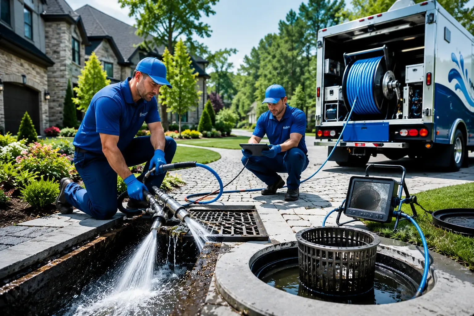 Local outdoor drain cleaning professionals in Rockville, MN